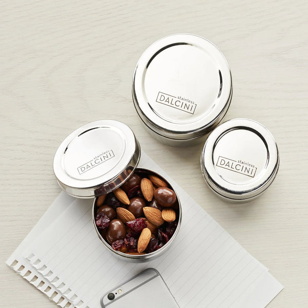 Dalcini Stainless Steel Round Snack Trio 🇨🇦