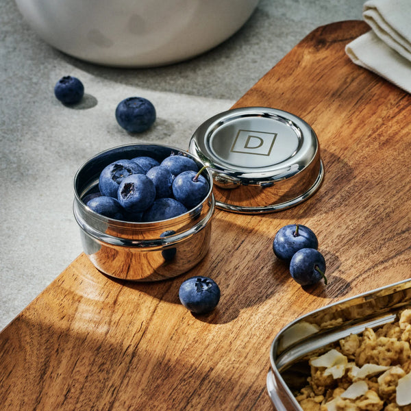 Dalcini Stainless Steel Condiment Containers - Set of 3 🇨🇦