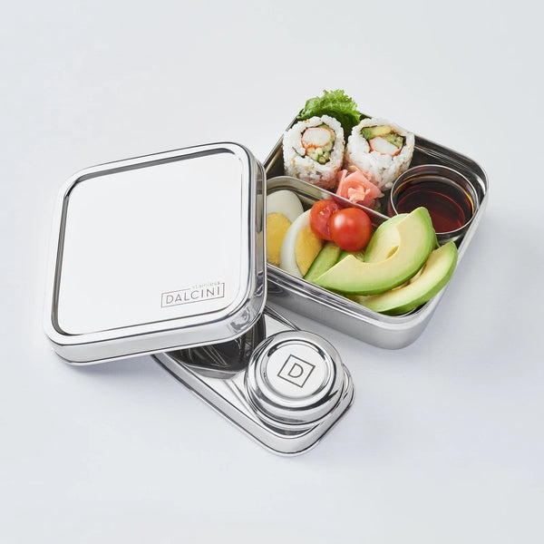 Dalcini Stainless Steel 3-Piece Little Lunch Combo 🇨🇦