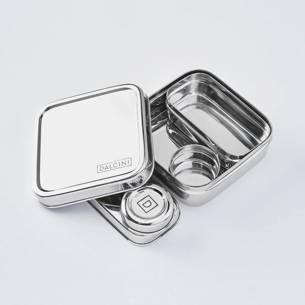 Dalcini Stainless Steel 3-Piece Little Lunch Combo 🇨🇦
