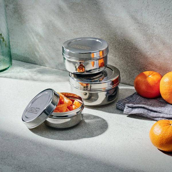 Dalcini Stainless Steel Round Snack Trio 🇨🇦