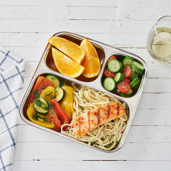 Dalcini Stainless Steel Camping Meal Trays - Singles