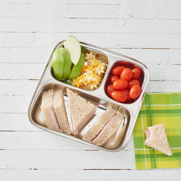 Dalcini Stainless Steel Camping Meal Trays - Singles