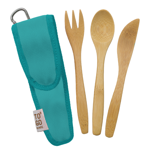 To Go Ware Bamboo Cutlery Sets - Kids & Adults