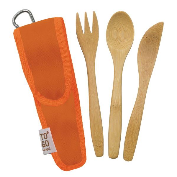 To Go Ware Bamboo Cutlery Sets - Kids & Adults