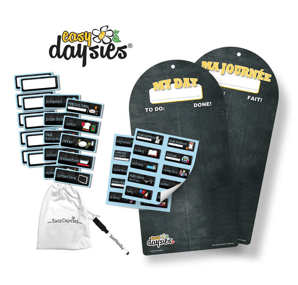 Easy Daysies Kids Daily Schedule - Age 6 to 9 🇨🇦