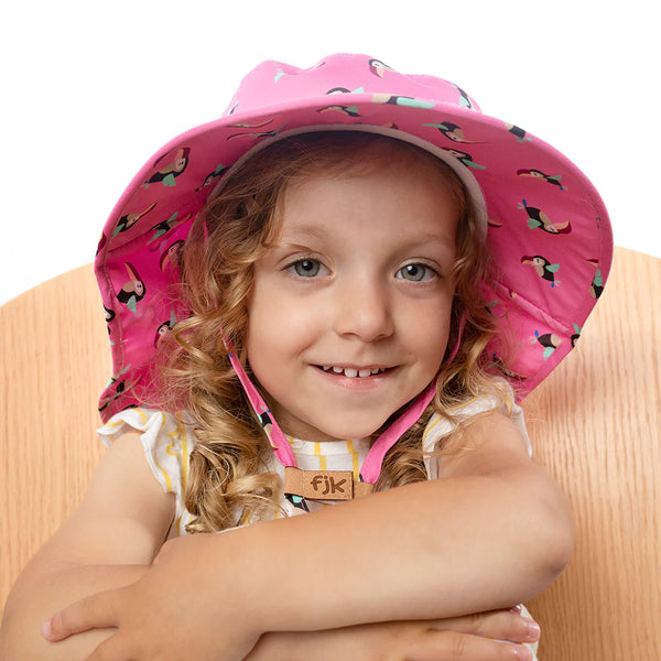 Flapjack Kids Sun Hat with Neck Cape