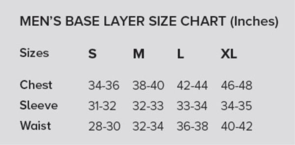 Bula Mens Merino Wool Blend Base Layer
