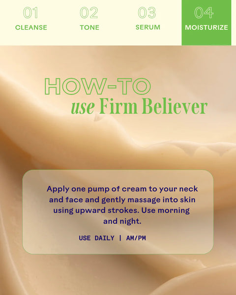 Three Ships Firm Believer Smoothing Neck + Face Cream - FIRMING