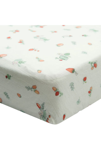 Loulou Lollipop Muslin Crib Sheet