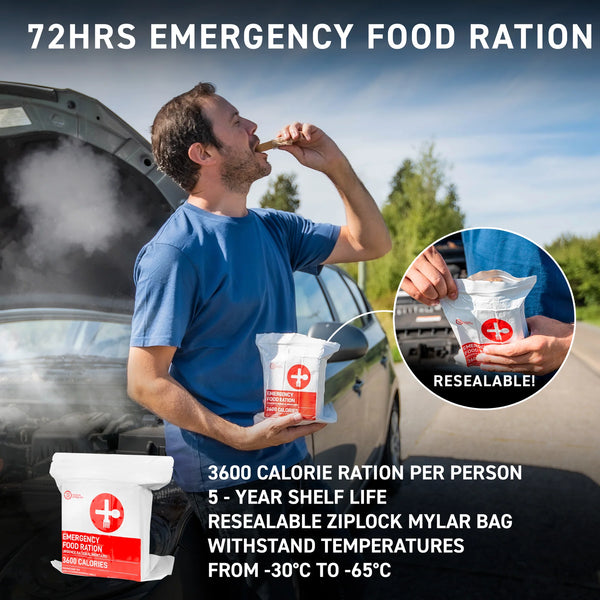 72HRS Deluxe 4-Person Emergency Survival Kit 🇨🇦