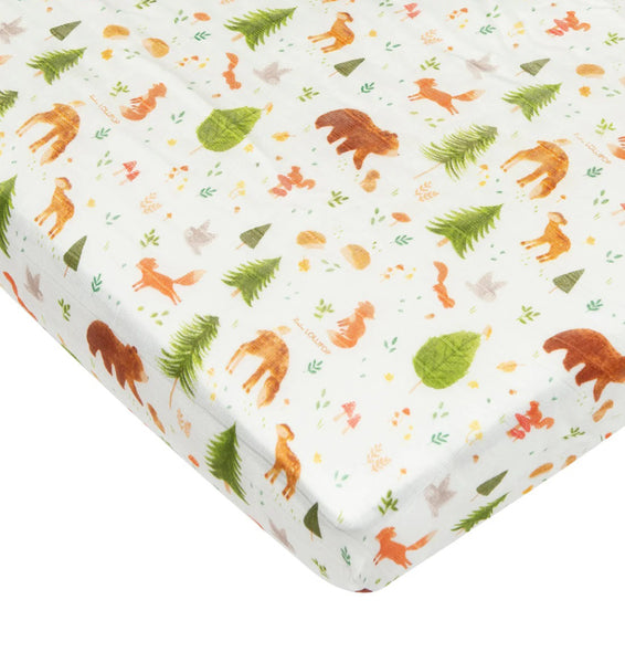 Loulou Lollipop Muslin Crib Sheet
