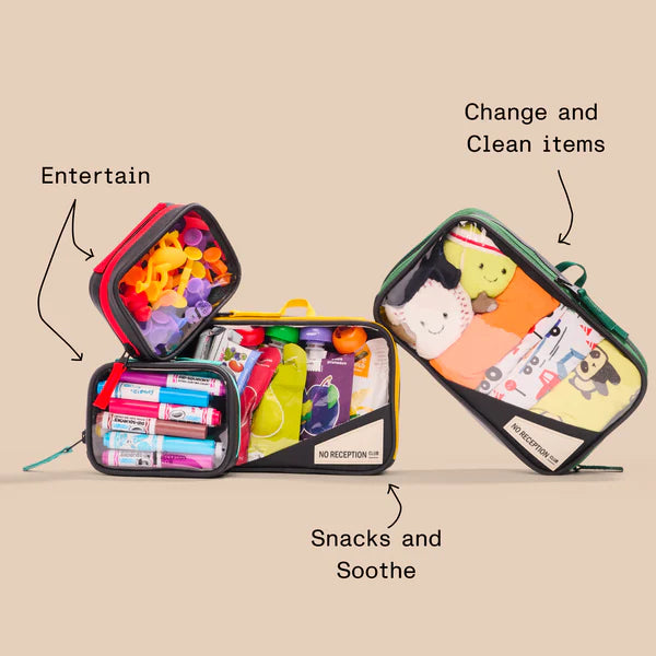 No Reception Club - The Sliders Packing Organizers - Set of 4 🇨🇦