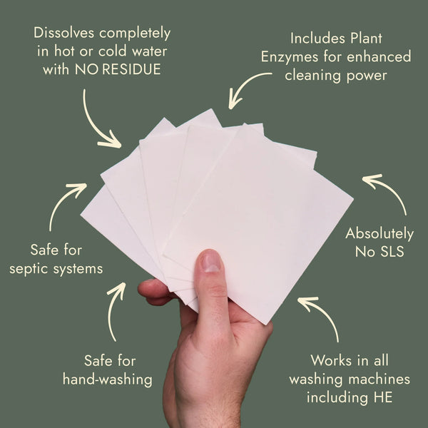Good Juju Laundry Detergent Strips - 36 loads