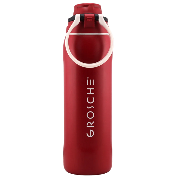 Grosche Kamloops 24oz Insulated Chug Lid Water Bottle 🇨🇦