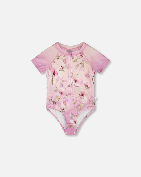 Deux par Deux UPF 50+ One-Piece Swimsuit with Sleeves 🇨🇦