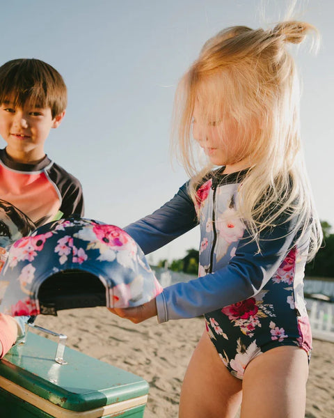 Deux par Deux UPF 50+ One-Piece Swimsuit with Sleeves 🇨🇦