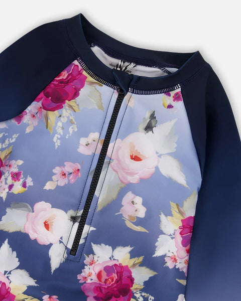 Deux par Deux UPF 50+ One-Piece Swimsuit with Sleeves 🇨🇦