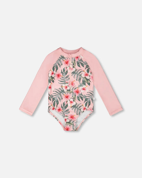 Deux par Deux UPF 50+ One-Piece Swimsuit with Sleeves 🇨🇦