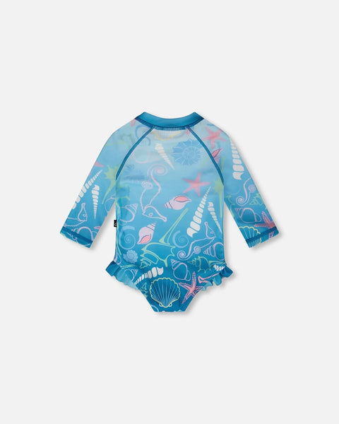Deux par Deux UPF 50+ One-Piece Swimsuit with Sleeves 🇨🇦