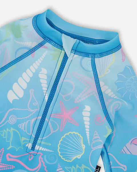 Deux par Deux UPF 50+ One-Piece Swimsuit with Sleeves 🇨🇦