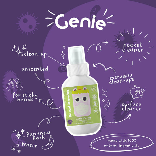 Rascal Remedies Genie Germz Sanitizing Hero 🇨🇦