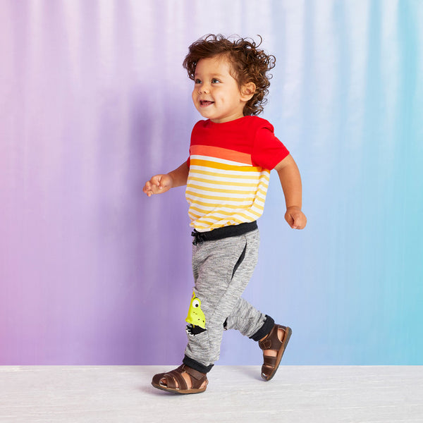See Kai Run Jude Brown Leather Sandals