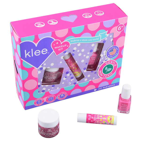 Klee Naturals Bio-Glitter, Nail Polish and Lip Shimmer Kit