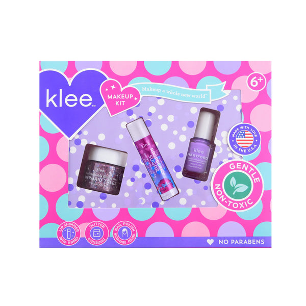 Klee Naturals Bio-Glitter, Nail Polish and Lip Shimmer Kit
