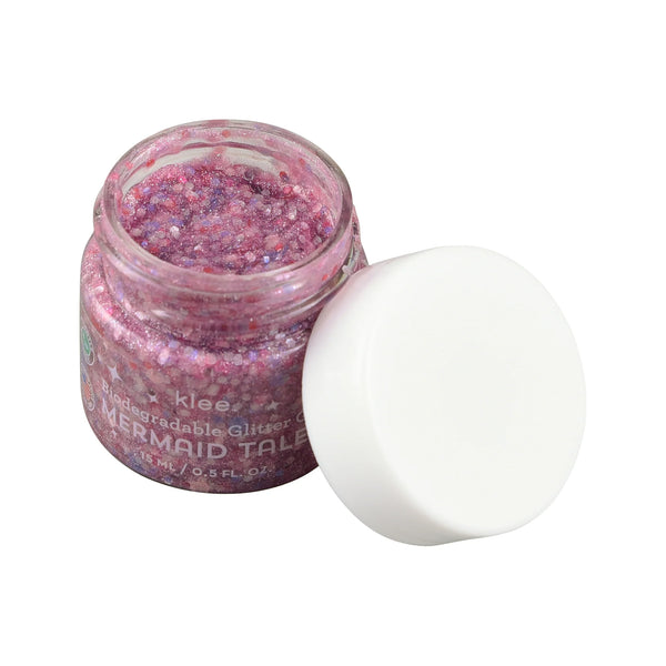 Klee Naturals Kids 7-Piece Deluxe Makeup Kits with Bio-Glitter