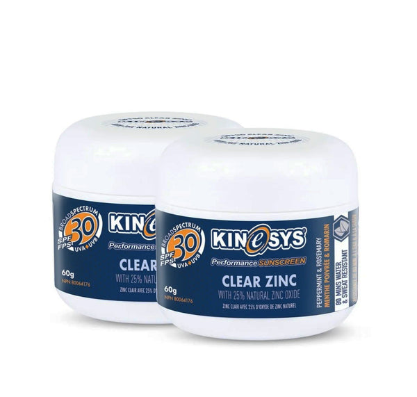 Kinesys SPF 30 Clear Zinc Cream (2-Pack)  🇨🇦
