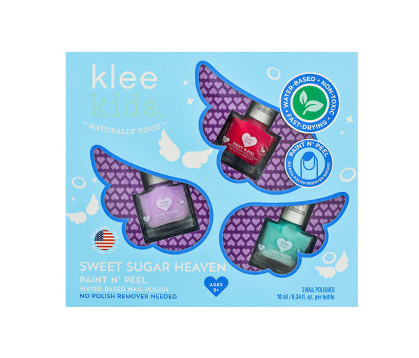 Klee Naturals Water-Based Peelable Nail Polish