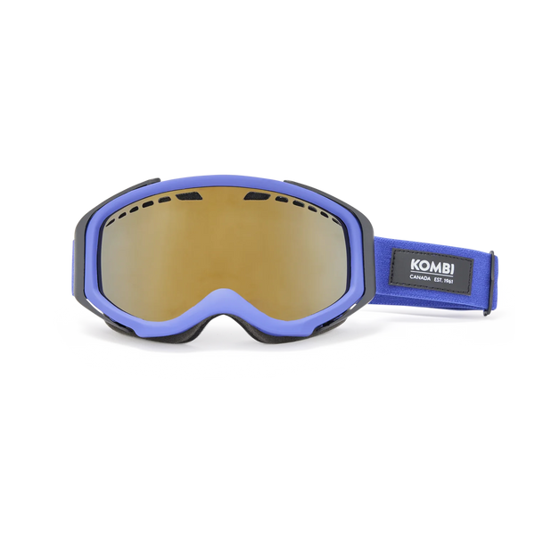 Kombi Fastlane Smoke Gold Optik Goggles - Junior 6-12 🇨🇦