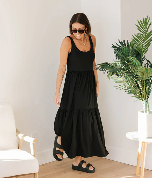 Smash + Tess Lake Dress in Midnight Black 🇨🇦