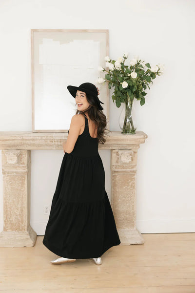 Smash + Tess Lake Dress in Midnight Black 🇨🇦