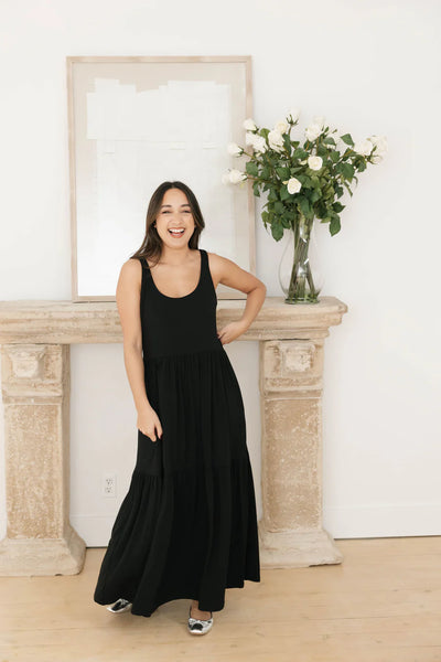 Smash + Tess Lake Dress in Midnight Black 🇨🇦