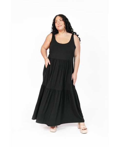 Smash + Tess Lake Dress in Midnight Black 🇨🇦