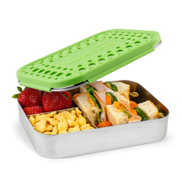 LunchBots Large Trio Bento Box