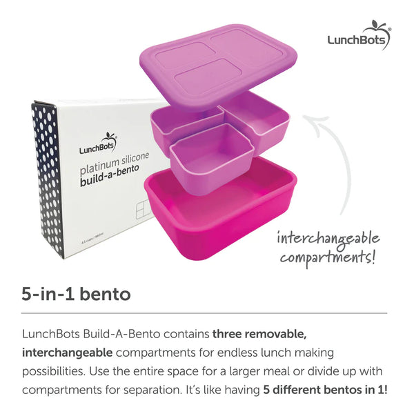 LunchBots Medium Silicone Build-a-Bento