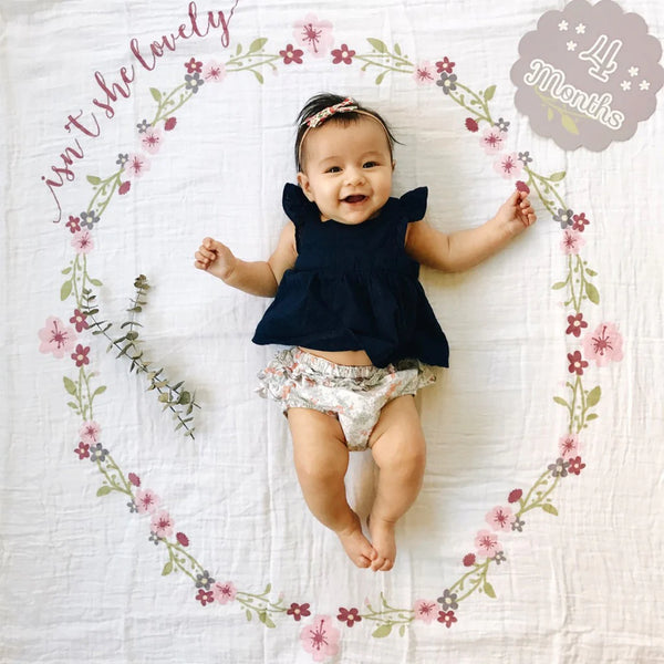 Lulujo Milestone Blankets