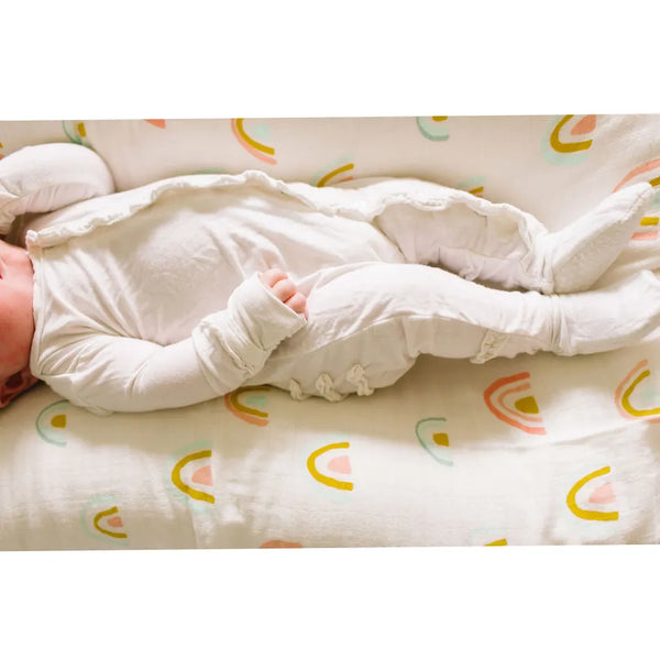 Loulou Lollipop Muslin Crib Sheet