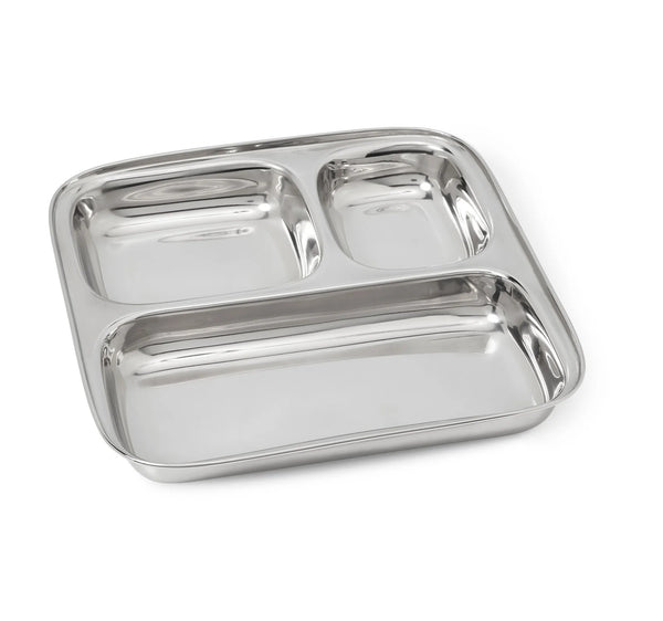 Dalcini Stainless Steel Camping Meal Trays - Singles