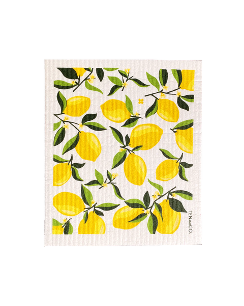 Ten and Co. Swedish Sponge Cloths - 5 Pack Winter Fruit