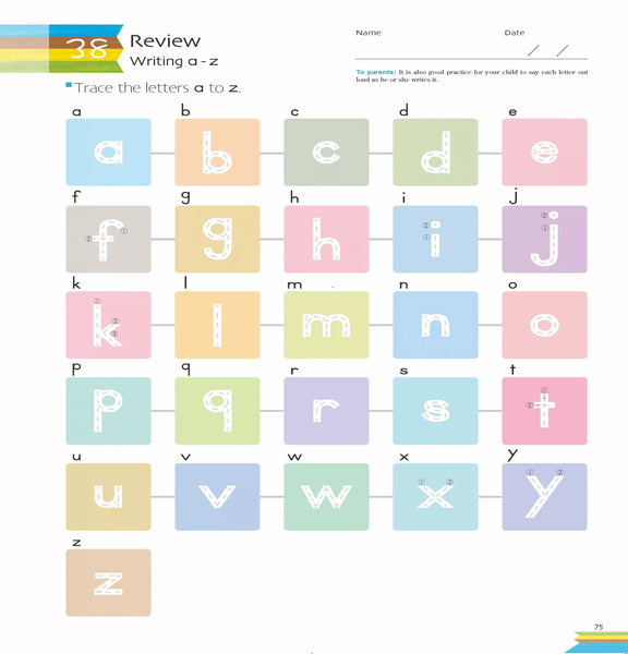 Kumon Pre-K Literacy