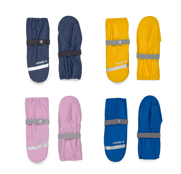 Kombi Drip Waterproof Rain Mittens - Children 2-6 🇨🇦