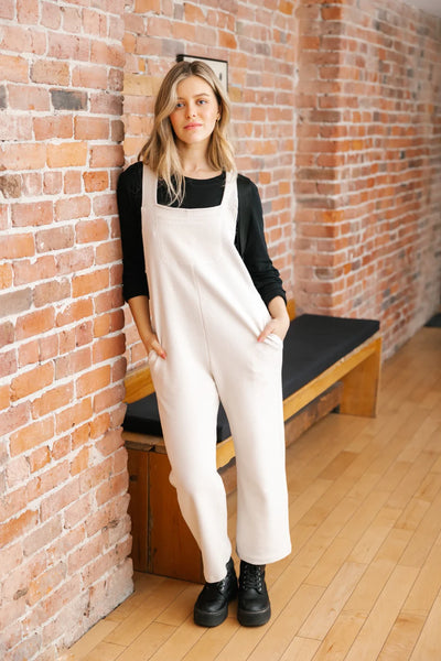 Smash + Tess Mia Romperalls in Cream