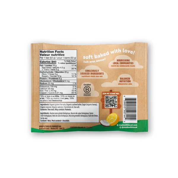 Made with Local Energy Bars - Case of 12