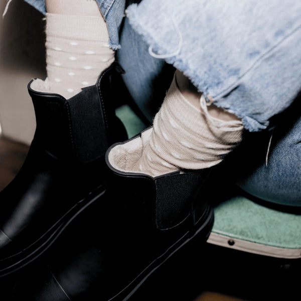 Lamington Merino Wool Crew Socks - Women