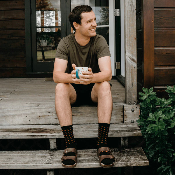 Lamington Merino Wool Crew Socks - Men