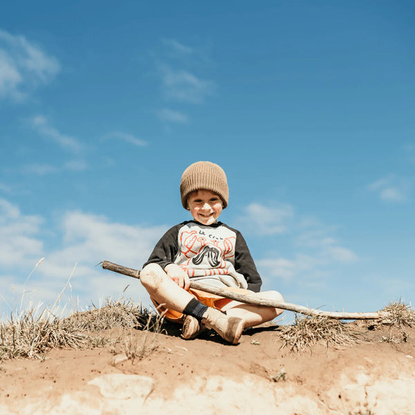 Lamington Merino Wool Crew Socks - Child
